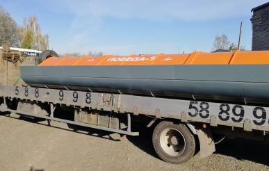 Ещё одна жатка отправляется в одно из хозяйств Усть-Таркского района Новосибирской области!