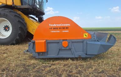 Жатка Победа в хозяйстве Саратовской области