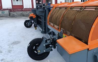 Жатка с колесами